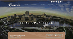 Desktop Screenshot of firstopenbible.com